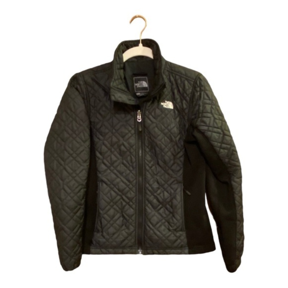 The North Face Quilted Black Puffer Coat 🖤
